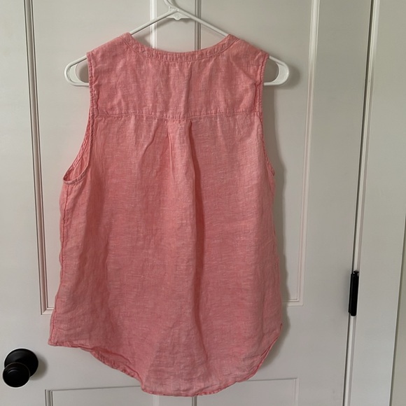 100 percent linen tank pink by Christian Soriano - Picture 6 of 6